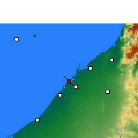 Nearby Forecast Locations - Adžmán - Mapa