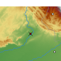 Nearby Forecast Locations - Džihlam - Mapa