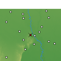 Nearby Forecast Locations - Nové Dillí - Mapa