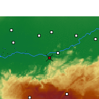 Nearby Forecast Locations - Guváhátí - Mapa