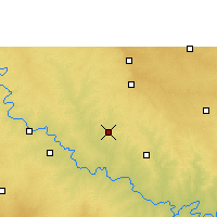 Nearby Forecast Locations - Sólápur - Mapa