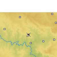 Nearby Forecast Locations - Kalaburagi - Mapa