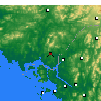 Nearby Forecast Locations - Kesong - Mapa