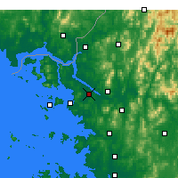 Nearby Forecast Locations - Kimpcho - Mapa