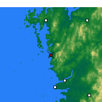 Nearby Forecast Locations - Porjong - Mapa