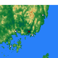 Nearby Forecast Locations - Kimhe - Mapa