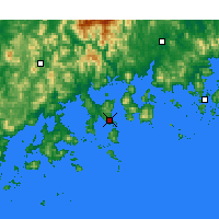 Nearby Forecast Locations - Josu - Mapa