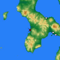 Nearby Forecast Locations - Esashi - Mapa
