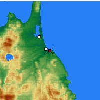 Nearby Forecast Locations - Hačinohe - Mapa