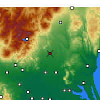Nearby Forecast Locations - Ucunomija - Mapa