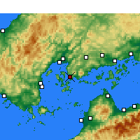Nearby Forecast Locations - Kure - Mapa