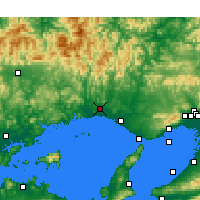Nearby Forecast Locations - Himedži - Mapa