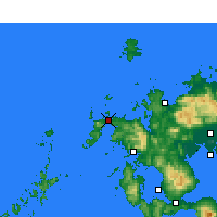 Nearby Forecast Locations - Hirado - Mapa