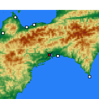 Nearby Forecast Locations - Kóči - Mapa