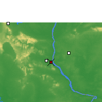 Nearby Forecast Locations - Mukdahan - Mapa