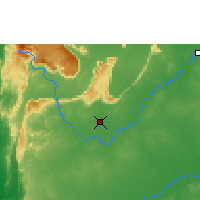 Nearby Forecast Locations - Chaiyaphum - Mapa