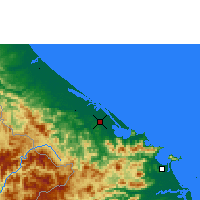 Nearby Forecast Locations - Hue - Mapa