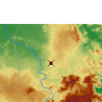 Nearby Forecast Locations - Buon Ma Thuot - Mapa