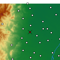 Nearby Forecast Locations - Nanhe - Mapa