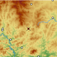 Nearby Forecast Locations - Pingquan - Mapa