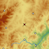 Nearby Forecast Locations - Ningcheng - Mapa