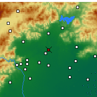 Nearby Forecast Locations - Šun-i - Mapa