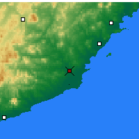 Nearby Forecast Locations - Suej-čung - Mapa