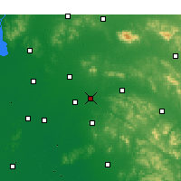 Nearby Forecast Locations - Čchü-fu - Mapa