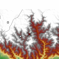 Nearby Forecast Locations - Thimbú - Mapa
