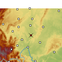 Nearby Forecast Locations - Qingshen - Mapa
