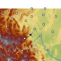 Nearby Forecast Locations - E-mej-šan - Mapa