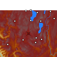 Nearby Forecast Locations - Jü-si - Mapa