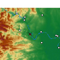 Nearby Forecast Locations - Zhicheng - Mapa