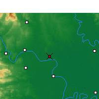 Nearby Forecast Locations - Ťing-čou - Mapa
