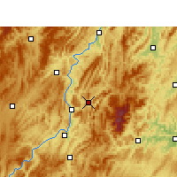 Nearby Forecast Locations - Yinjiang - Mapa