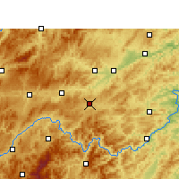 Nearby Forecast Locations - Sansui - Mapa