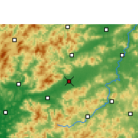 Nearby Forecast Locations - Nan-siung - Mapa