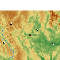 Nearby Forecast Locations - Che-čch' - Mapa