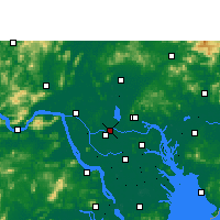 Nearby Forecast Locations - Fo-šan - Mapa
