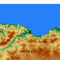 Nearby Forecast Locations - Bidžája - Mapa