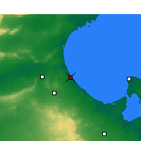 Nearby Forecast Locations - Gábes - Mapa