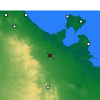 Nearby Forecast Locations - Medenine - Mapa