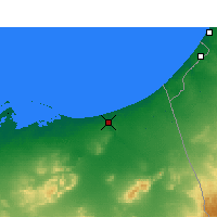 Nearby Forecast Locations - Aríš - Mapa