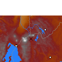 Nearby Forecast Locations - Ruhengeri - Mapa
