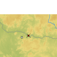 Nearby Forecast Locations - Mobaye - Mapa