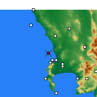 Nearby Forecast Locations - Robben - Mapa