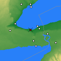 Nearby Forecast Locations - Vineland - Mapa