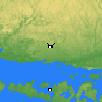 Nearby Forecast Locations - Smithers (Letiště) - Mapa