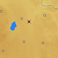 Nearby Forecast Locations - Vegreville - Mapa