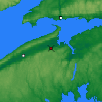 Nearby Forecast Locations - Port Mellon - Mapa